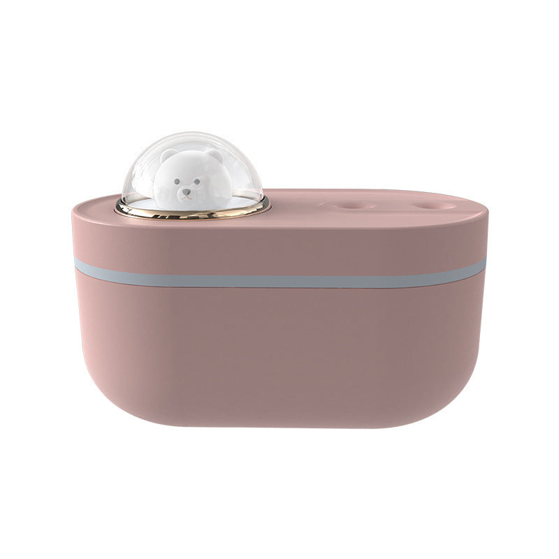 Cute Pet Space Bear Mini Aroma Night Light Vehicle-mounted Home Use