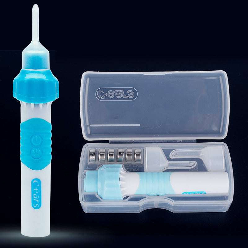 Illuminated ear cleaner