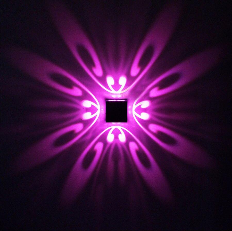 LED aluminum wall light