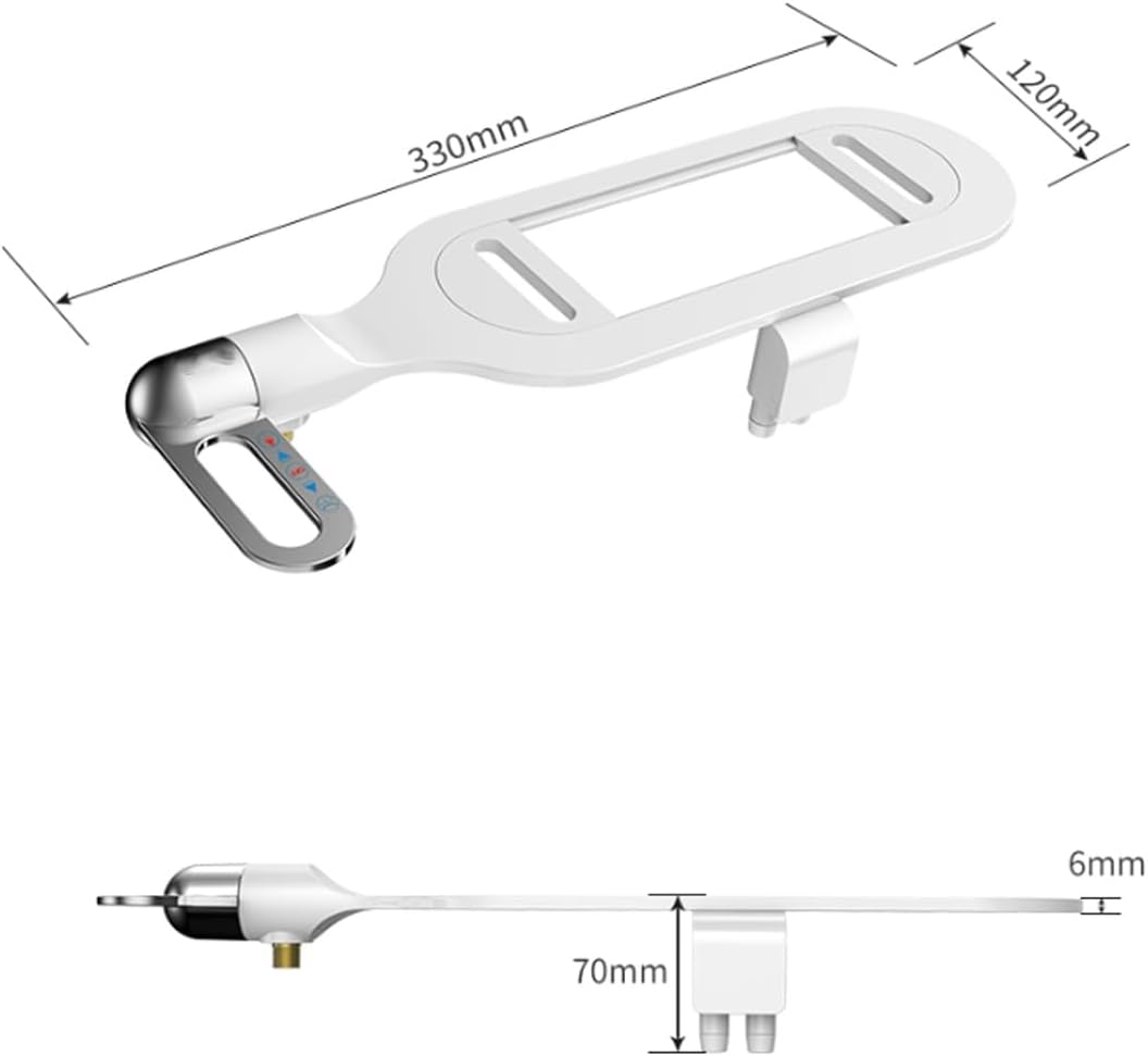 Phito Dual-Nozzle Smart Bidet Toilet Seat (Non-Electric)