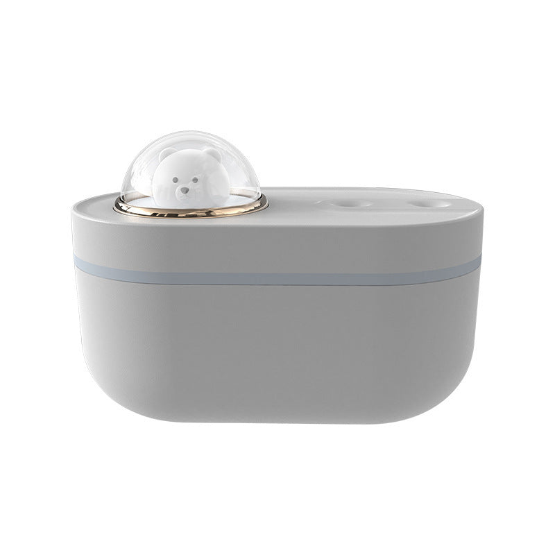 Cute Pet Space Bear Mini Aroma Night Light Vehicle-mounted Home Use